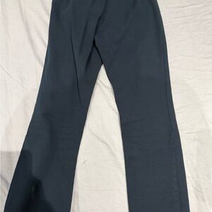 Aritzia Women's Straight Leg Pants in Dark Navy